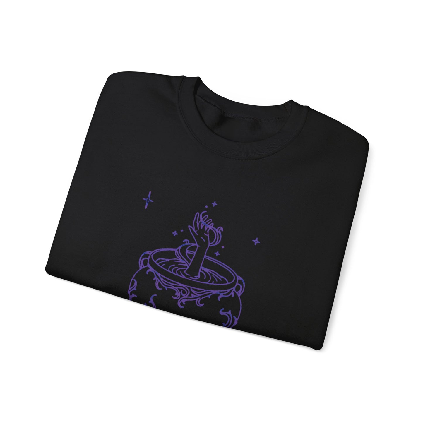 Cauldron Boil Me Unisex Crewneck Sweatshirt for Cozy Witch Vibes