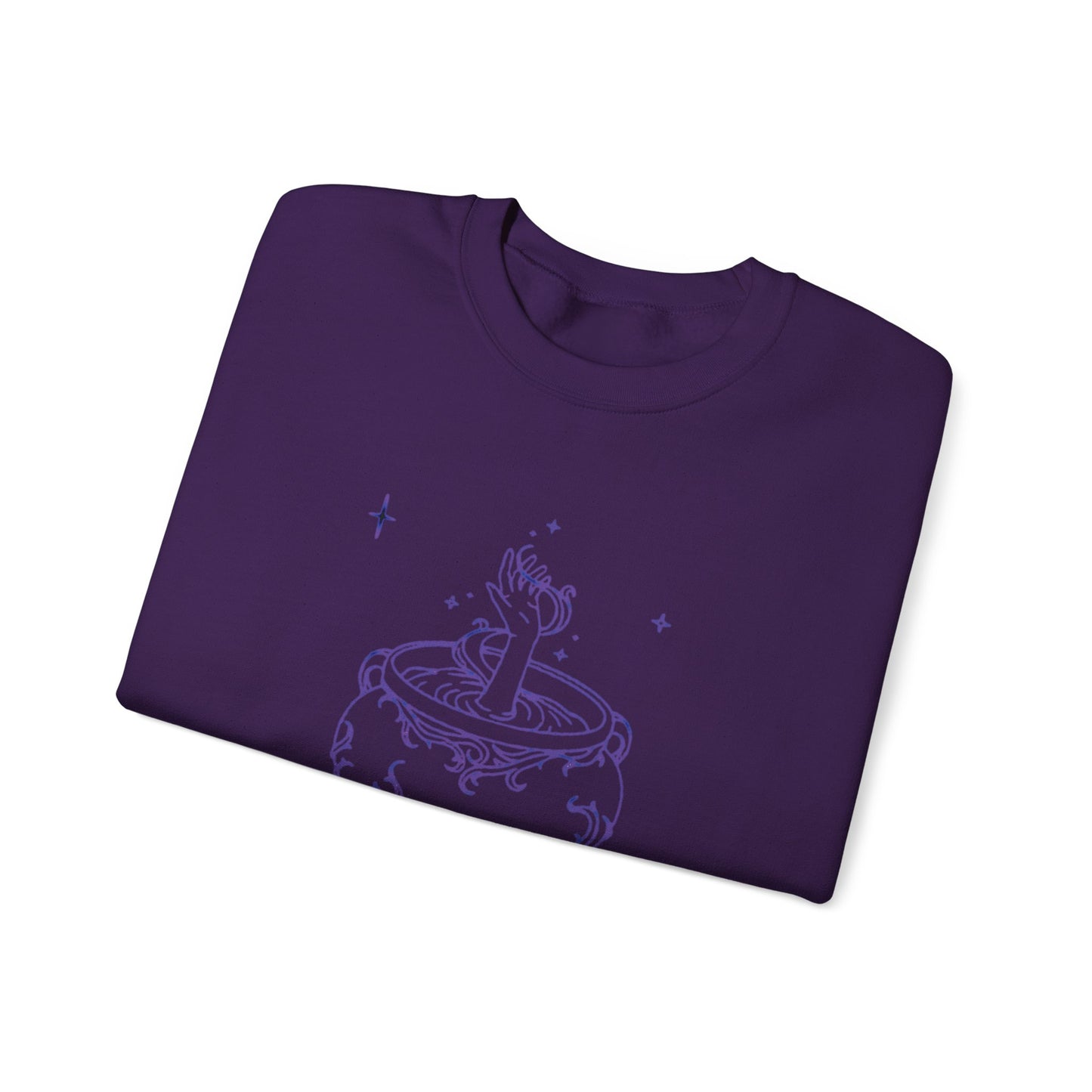 Cauldron Boil Me Unisex Crewneck Sweatshirt for Cozy Witch Vibes